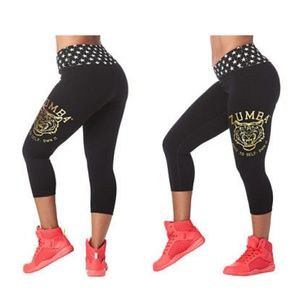 Zumba Roar Capri Leggings